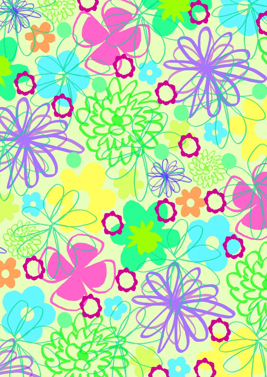 Flores gráficas de Louisa Hereford