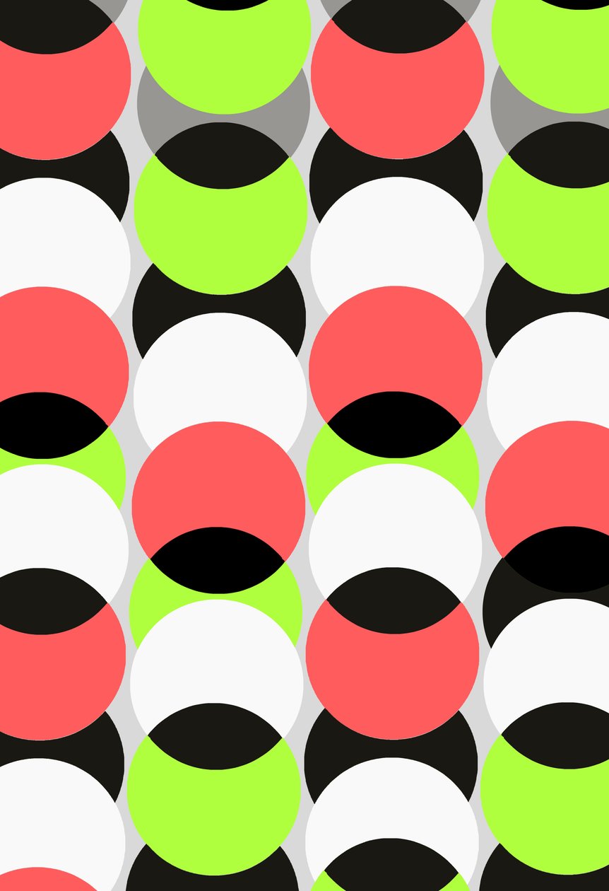 Puntos grandes, 2016, medios digitales de Louisa Hereford