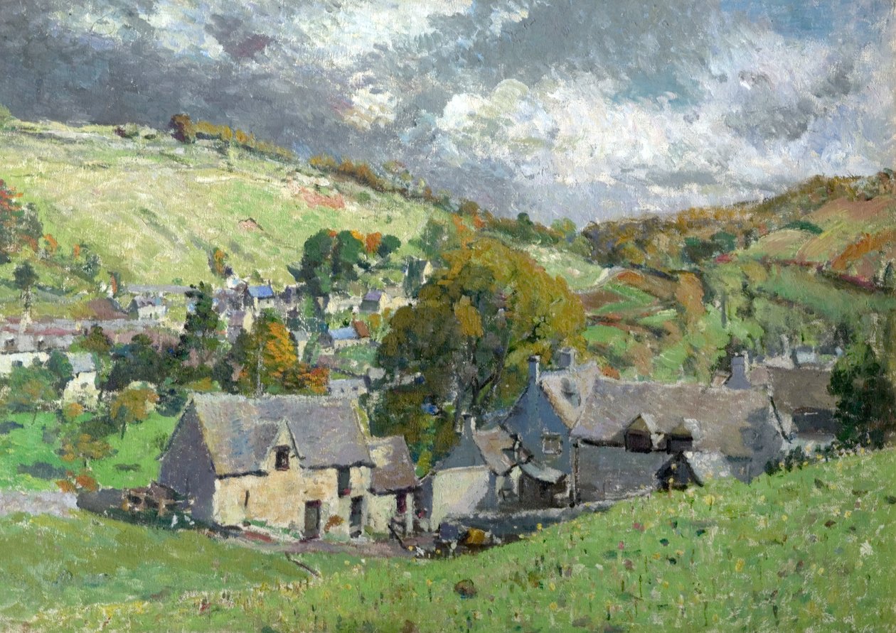 Un Pueblo de Gloucestershire, 1919 de Louise Pickard