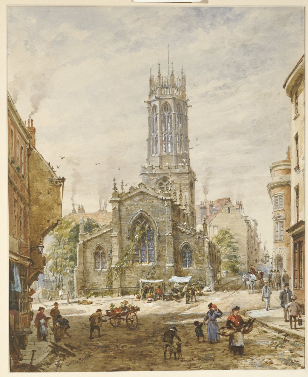 All Saints Pavement, York de Louise Ingram Rayner