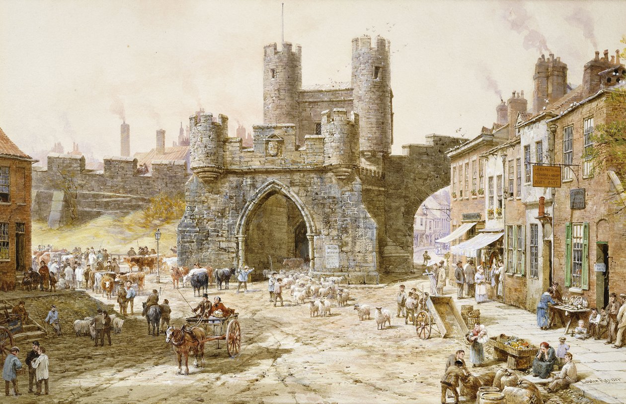 Walgate Bar, York de Louise Ingram Rayner
