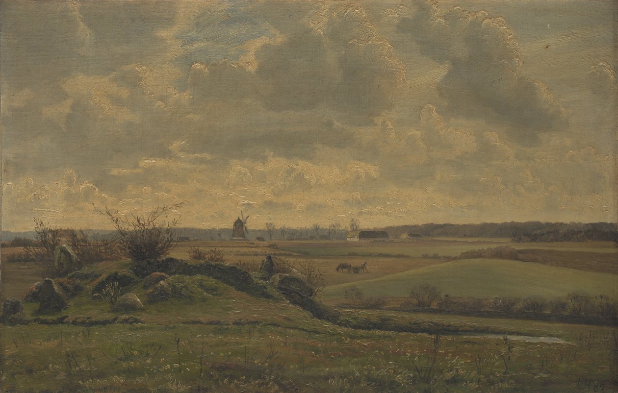 Paisaje en Gyrstinge de Louise Ravn Hansen