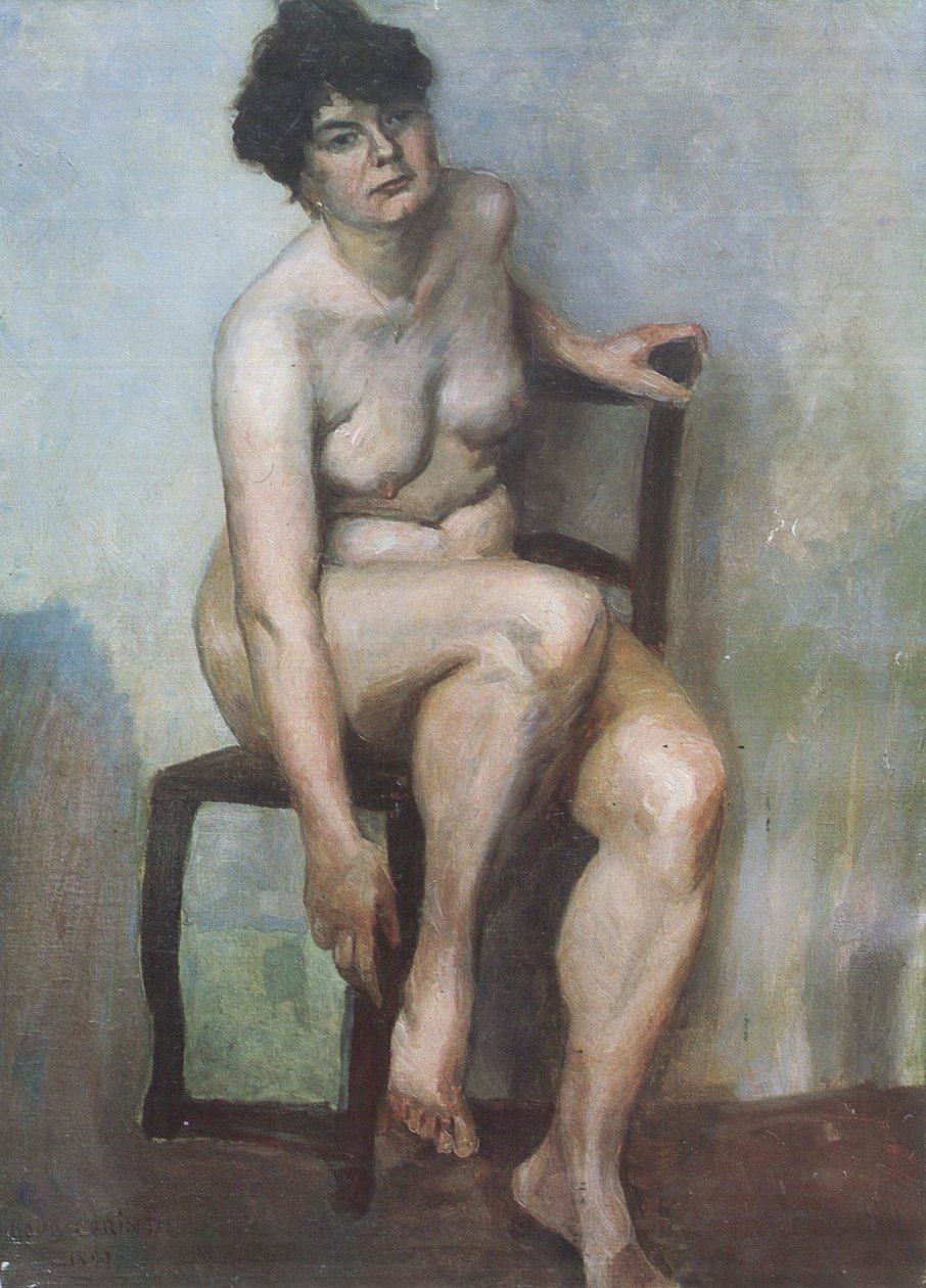 Desnudo femenino de Lovis Corinth