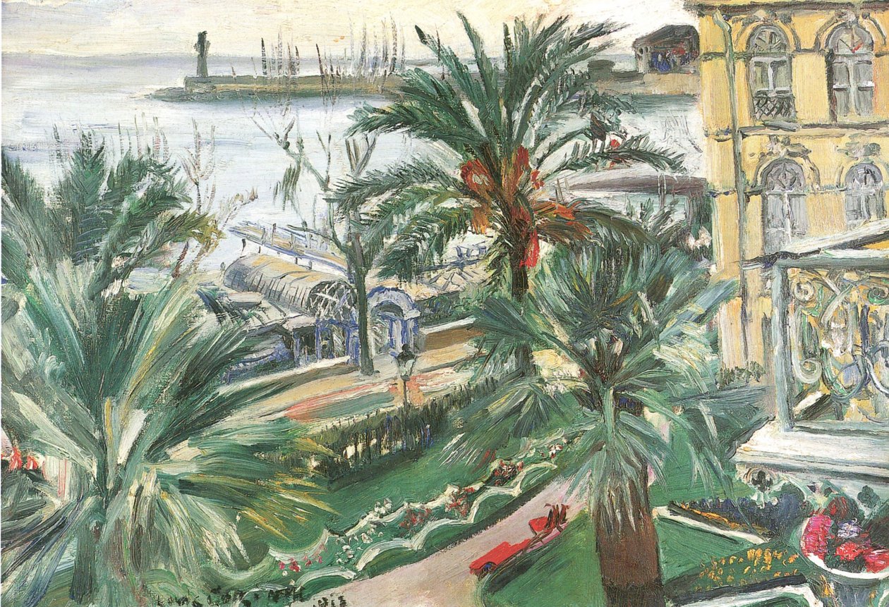 Menton, Francia de Lovis Corinth