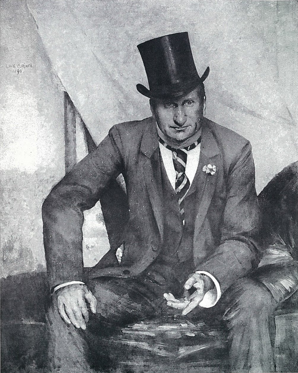 Retrato del actor Rogall de Lovis Corinth