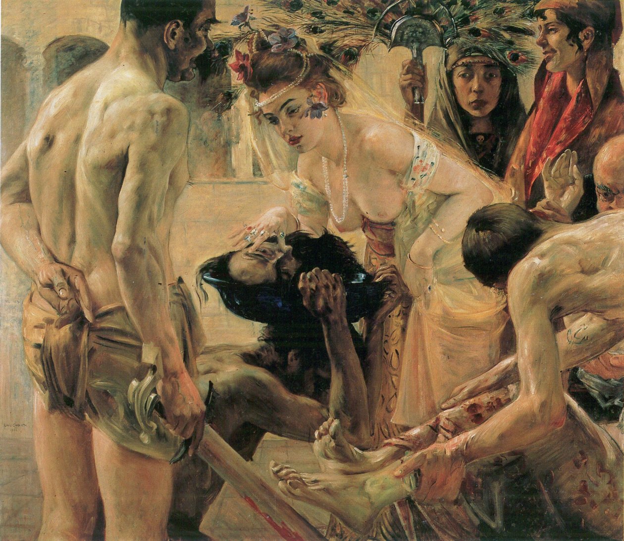 Salomé (segunda versión) de Lovis Corinth