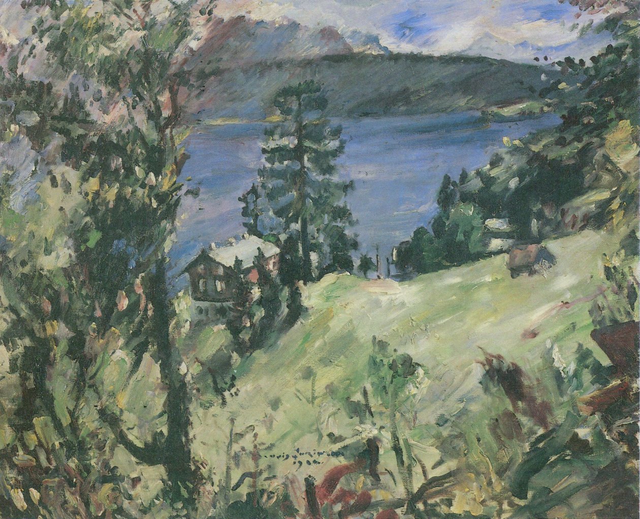 Walchenseelandschaft de Lovis Corinth