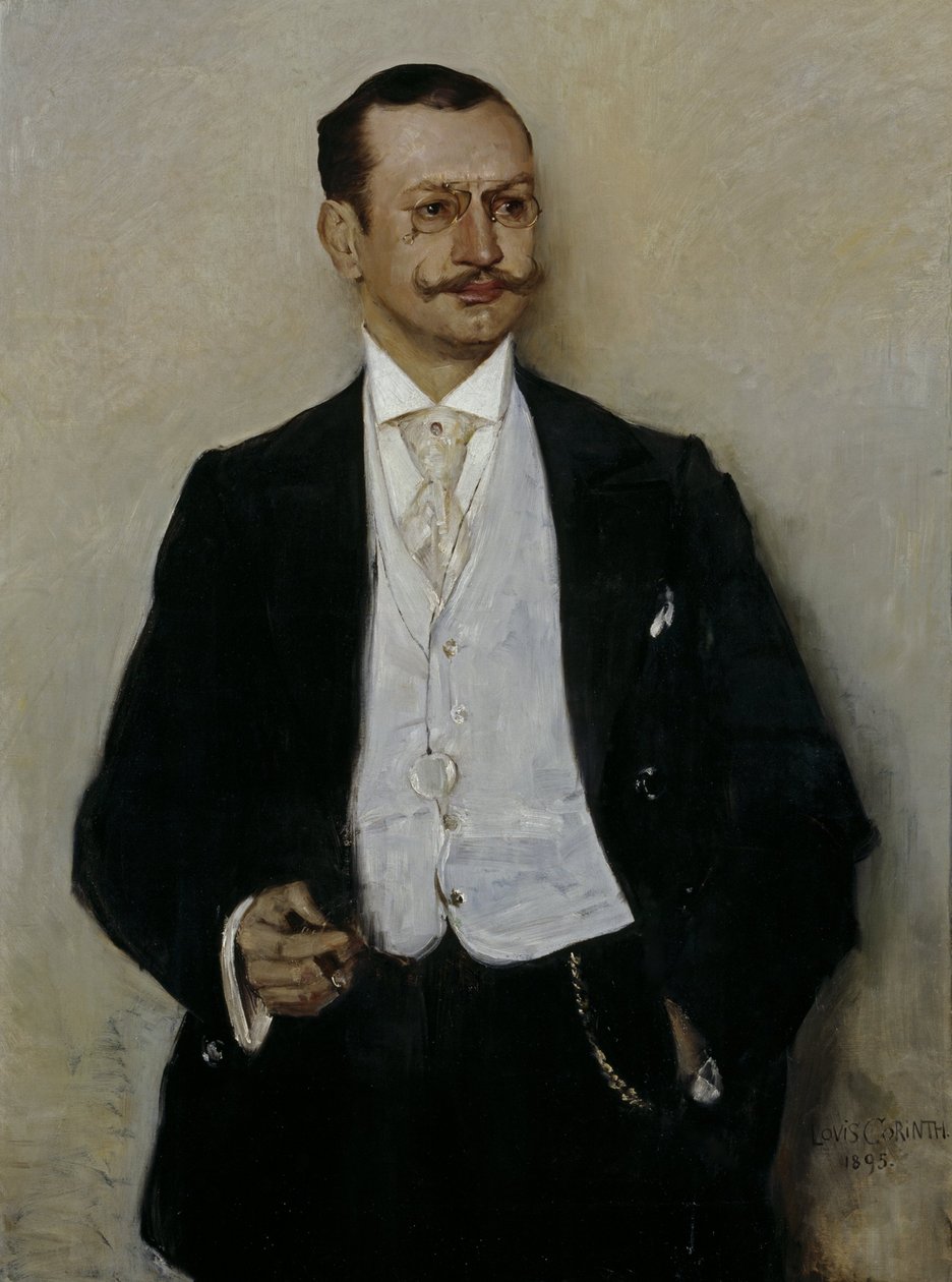Allí pinta Carl Strathmann de Lovis Corinth