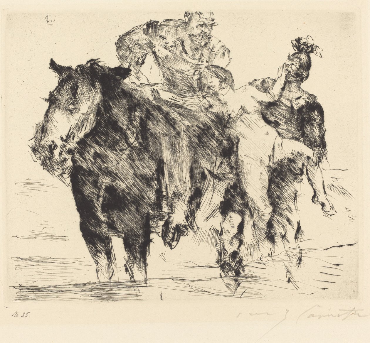Rapto de Lovis Corinth