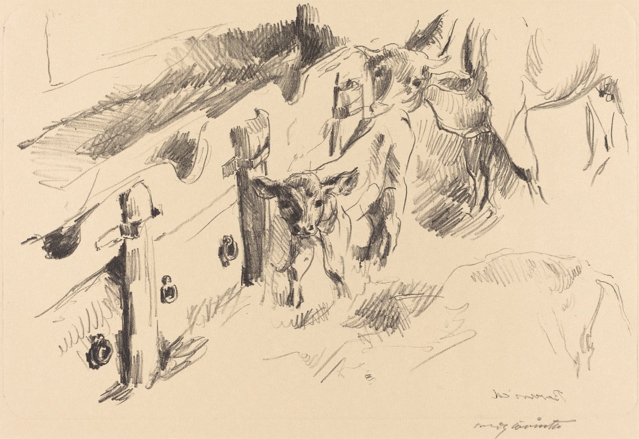 Terneros de Lovis Corinth