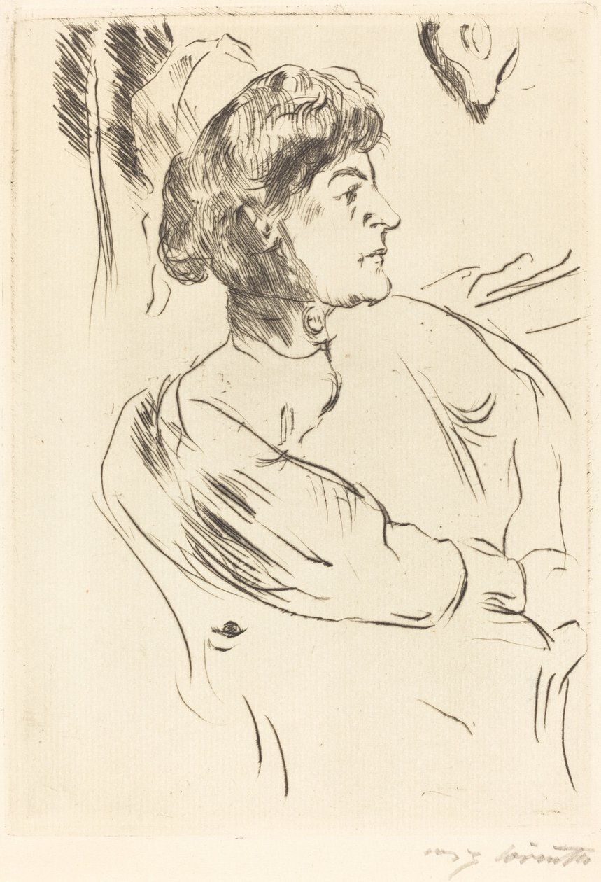 Enfermera, 1914 de Lovis Corinth