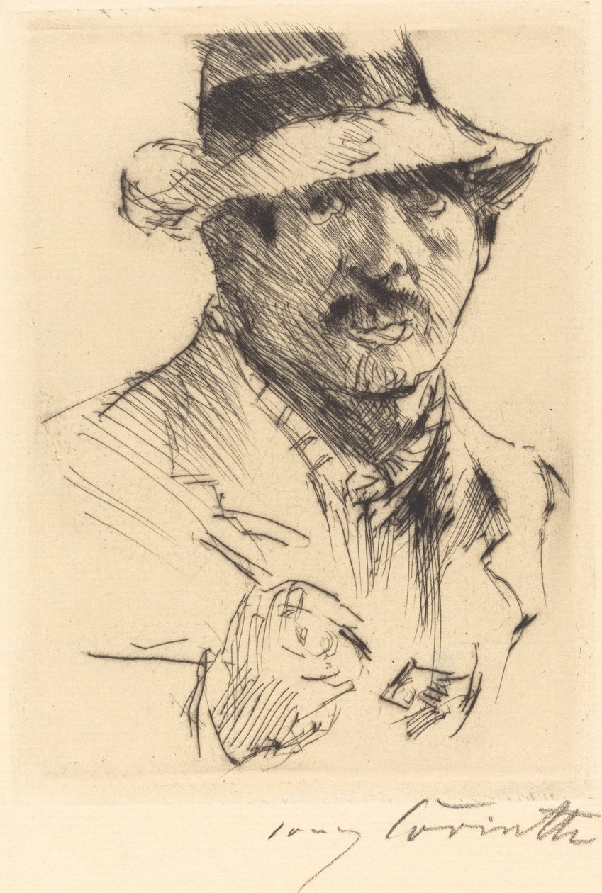Autorretrato, 1920 de Lovis Corinth