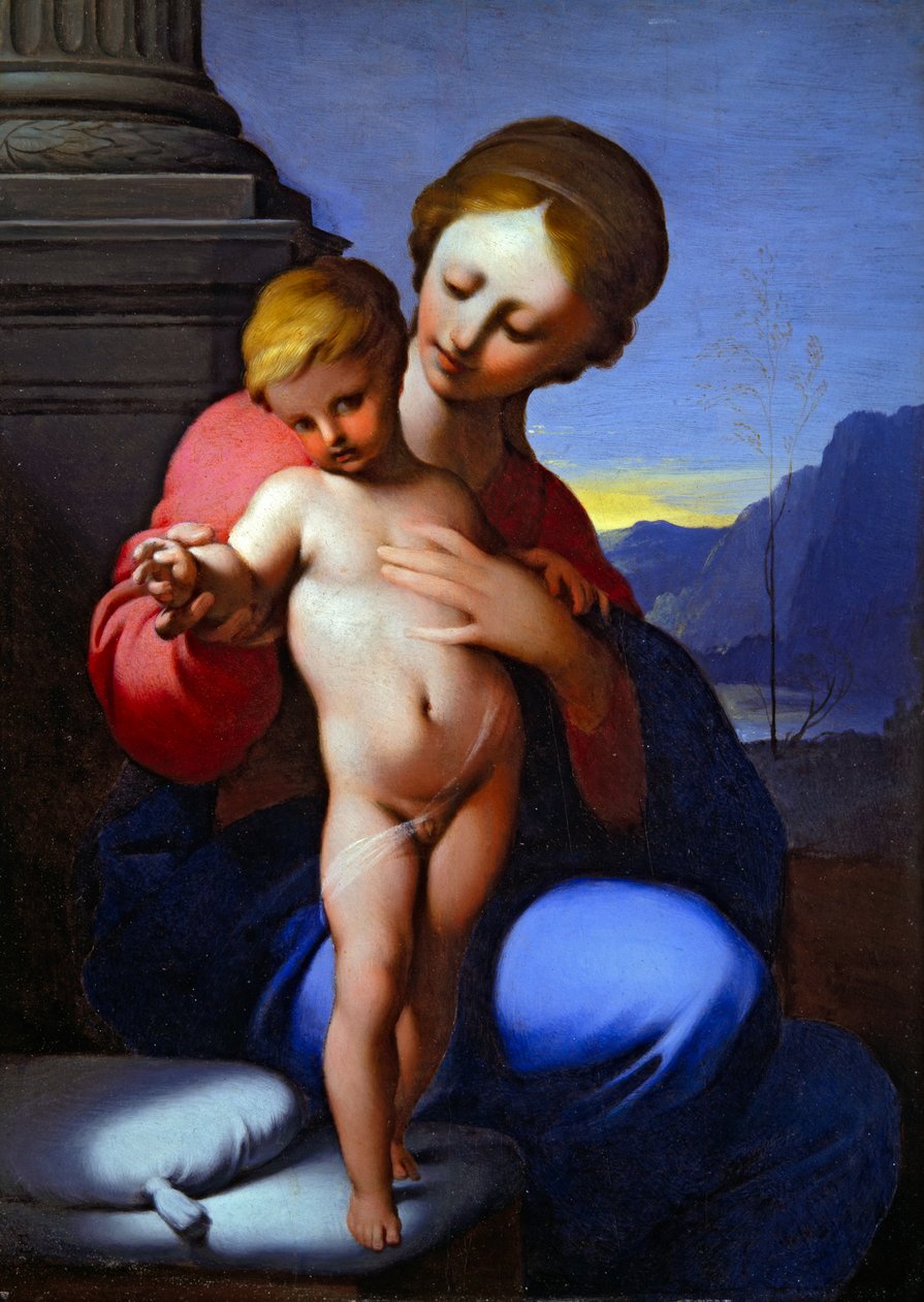 Virgen con el Niño de Lubin Baugin
