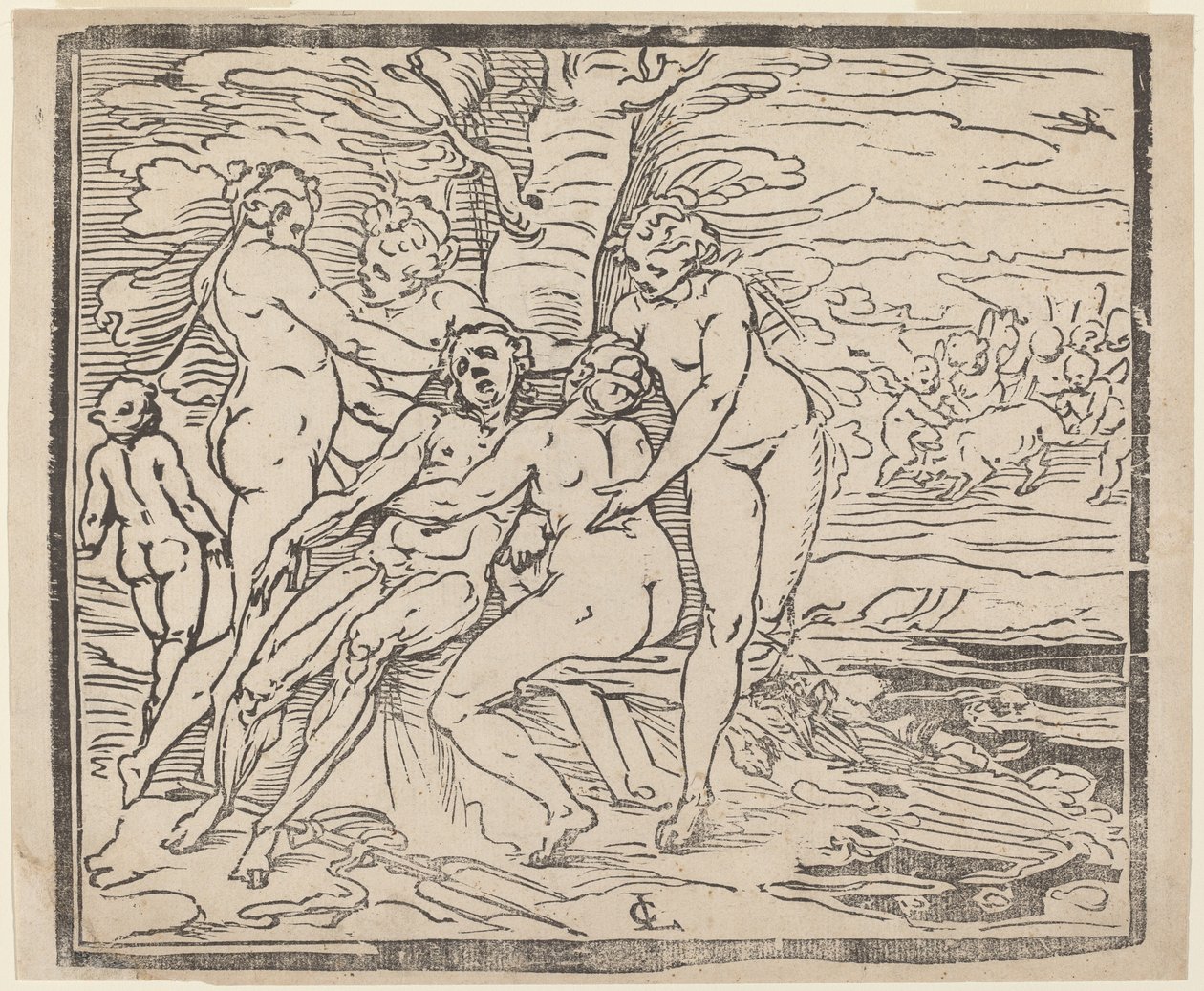 Muerte de Adonis de Luca Cambiaso