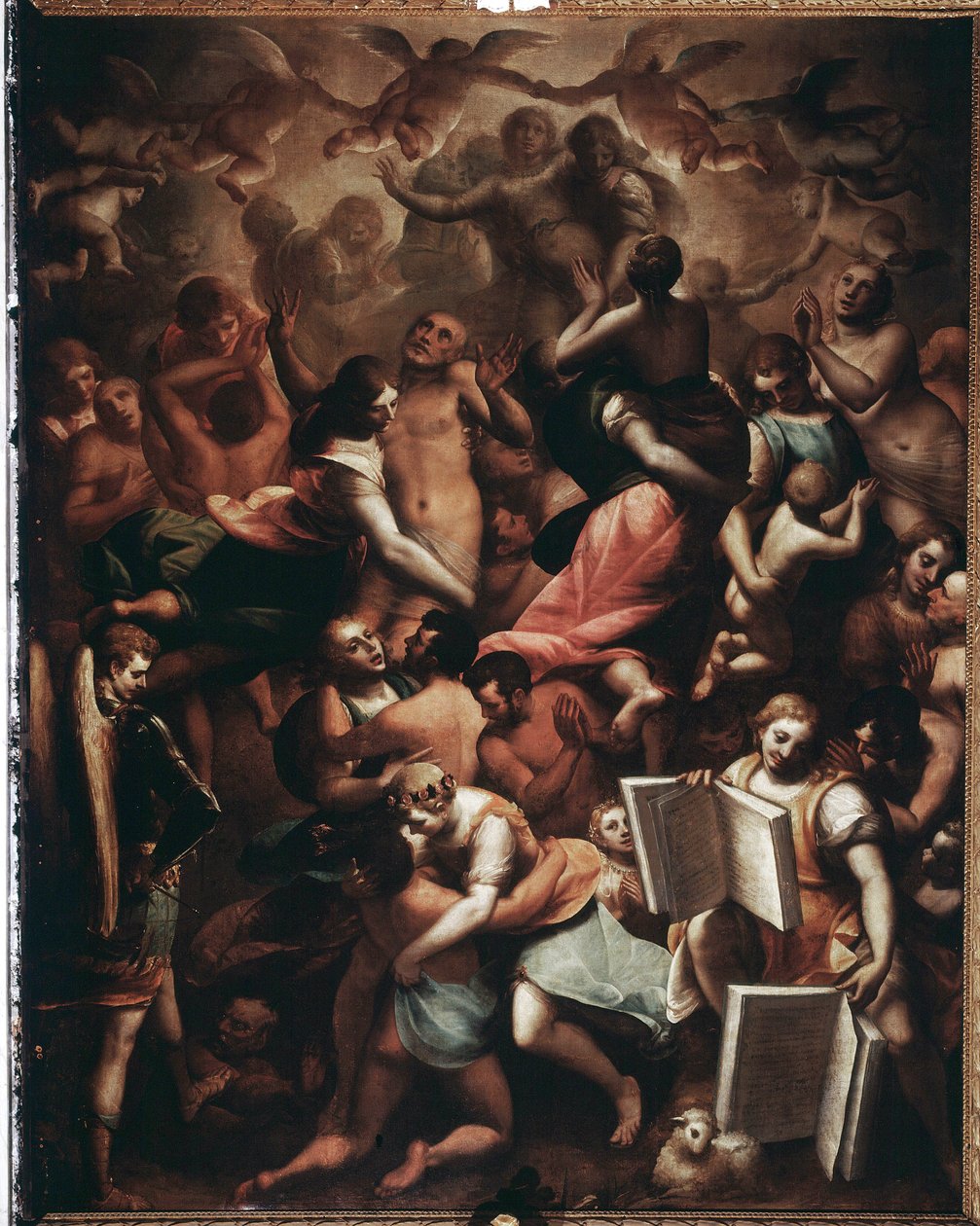 Juicio Final, los Benditos de Luca Cambiaso