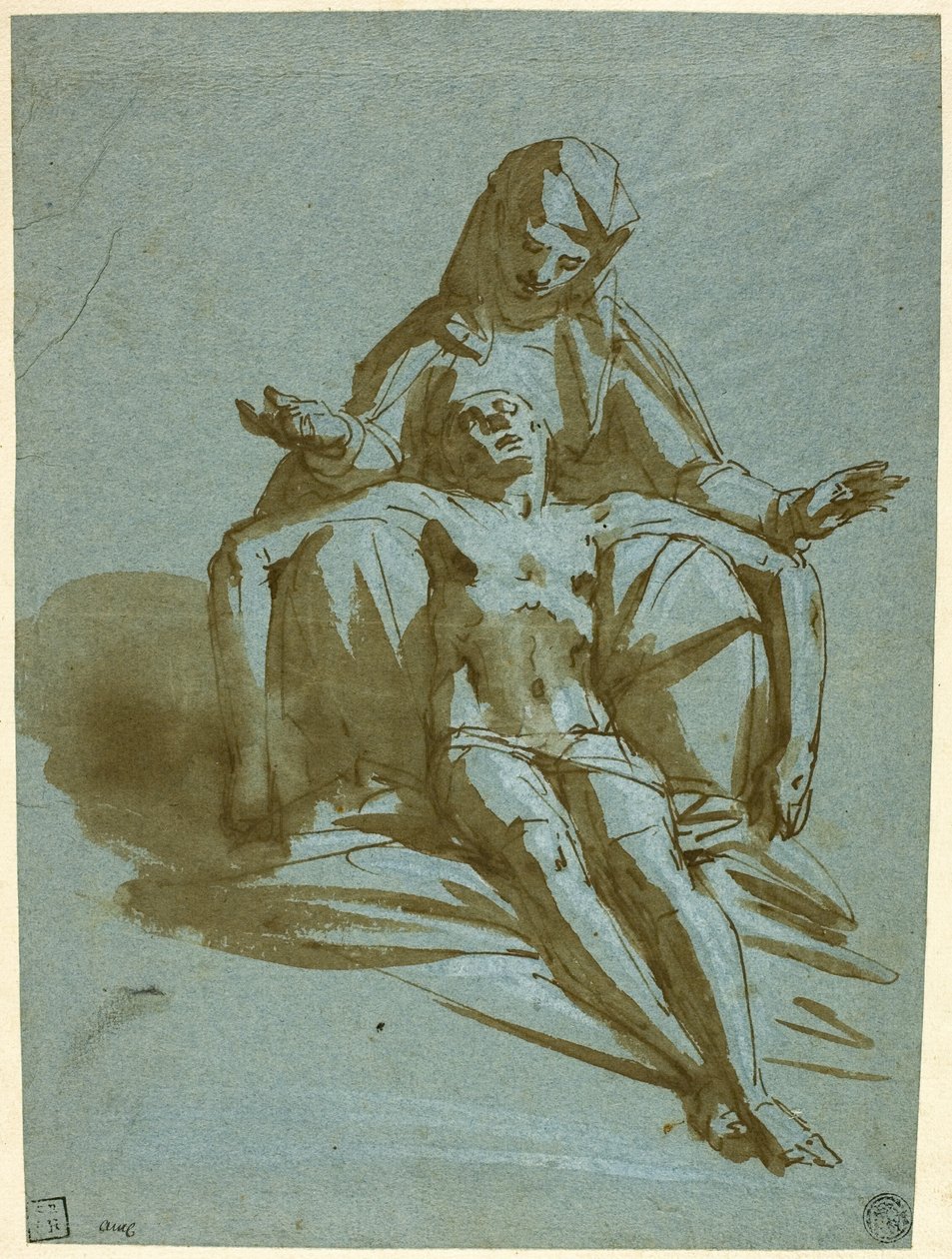 Pietà de Luca Cambiaso