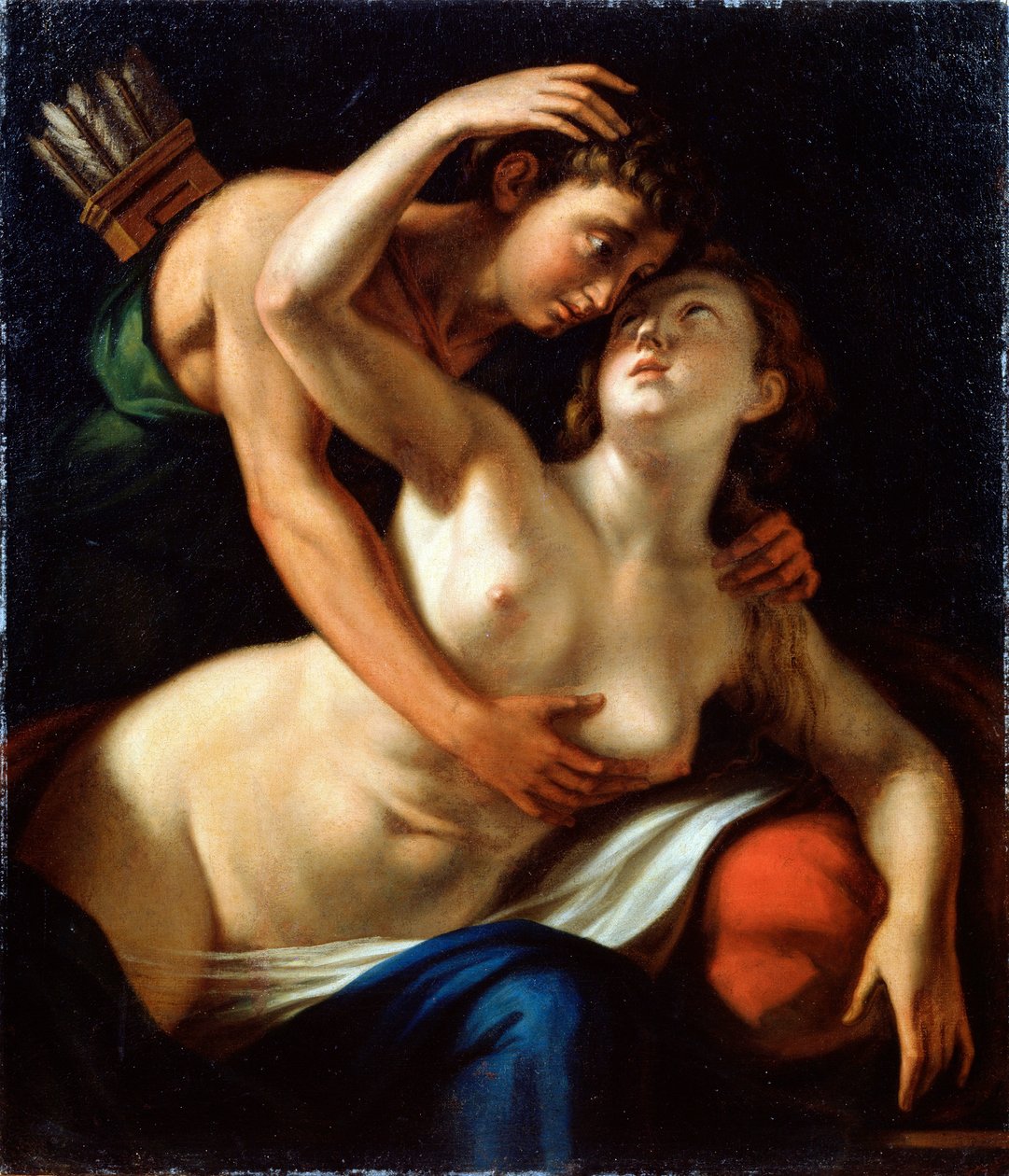 Venus y Adonis de Luca Cambiaso