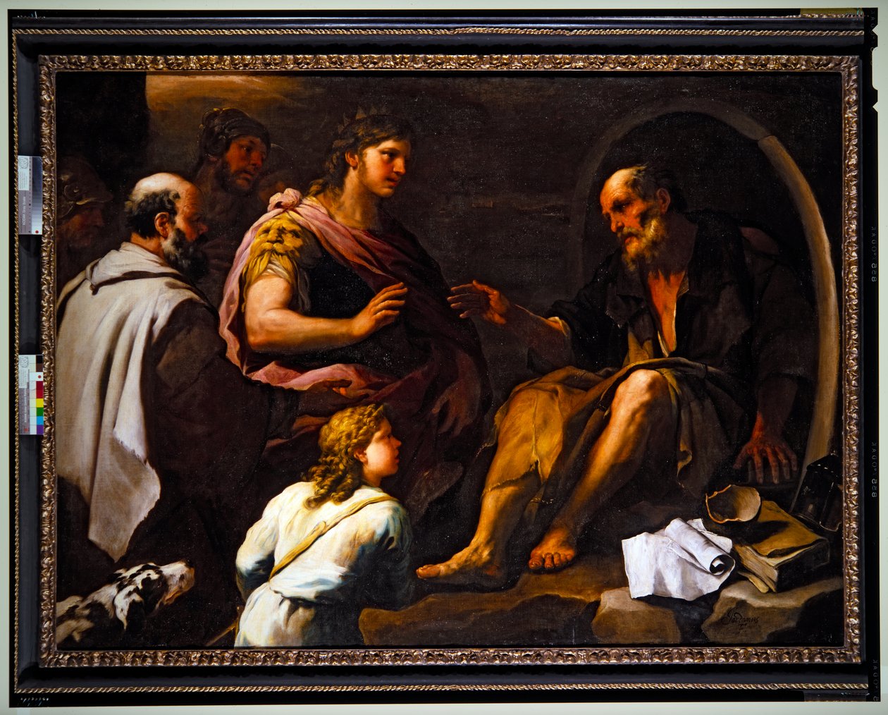 Alejandro y Diógenes (pintura) de Luca Giordano