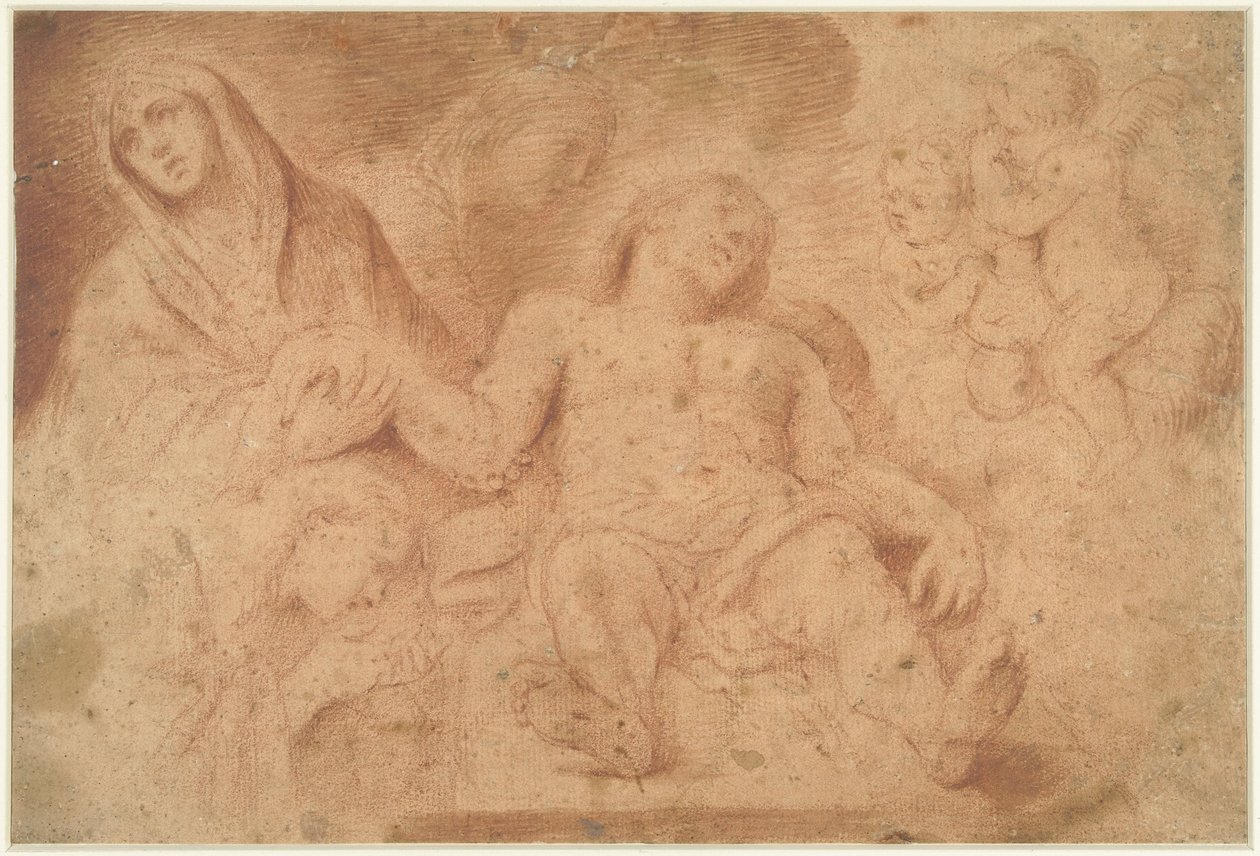 Lamentación de Cristo de Luca Giordano
