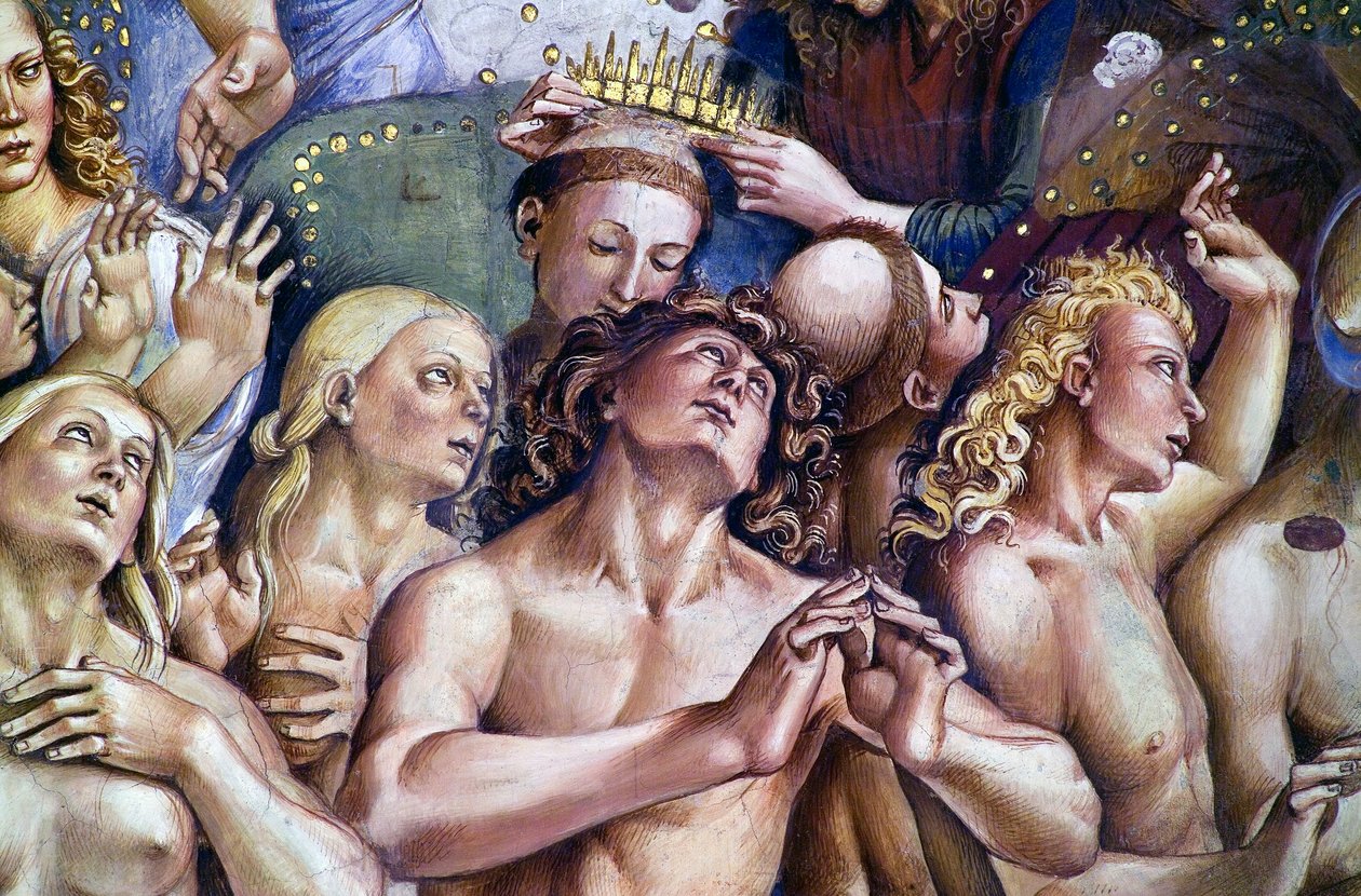 Elegidos, del ciclo de frescos del Juicio Final de Luca Signorelli