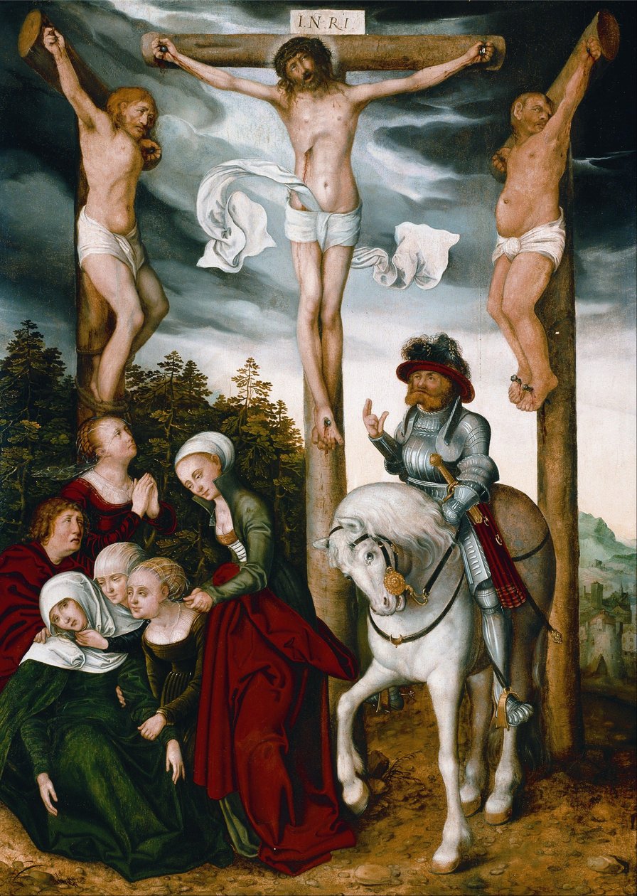 Crucifixión de Cristo de Lucas Cranach the Elder