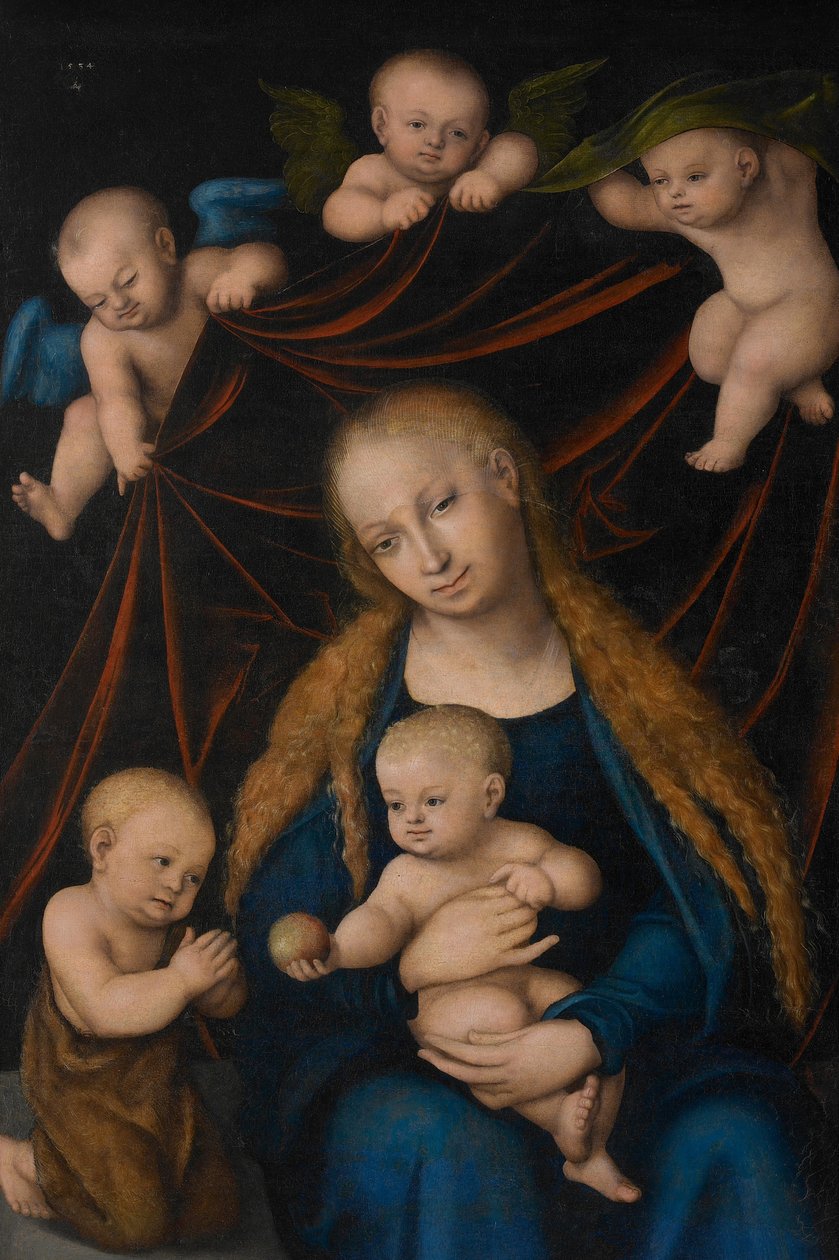 La Virgen con el Niño de Lucas Cranach the Elder