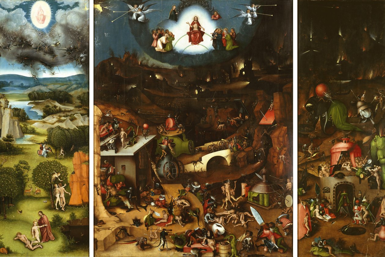 Retablo con el Juicio Final de Lucas Cranach the Elder