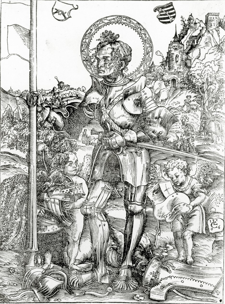 San Jorge, 1506 de Lucas Cranach the Elder