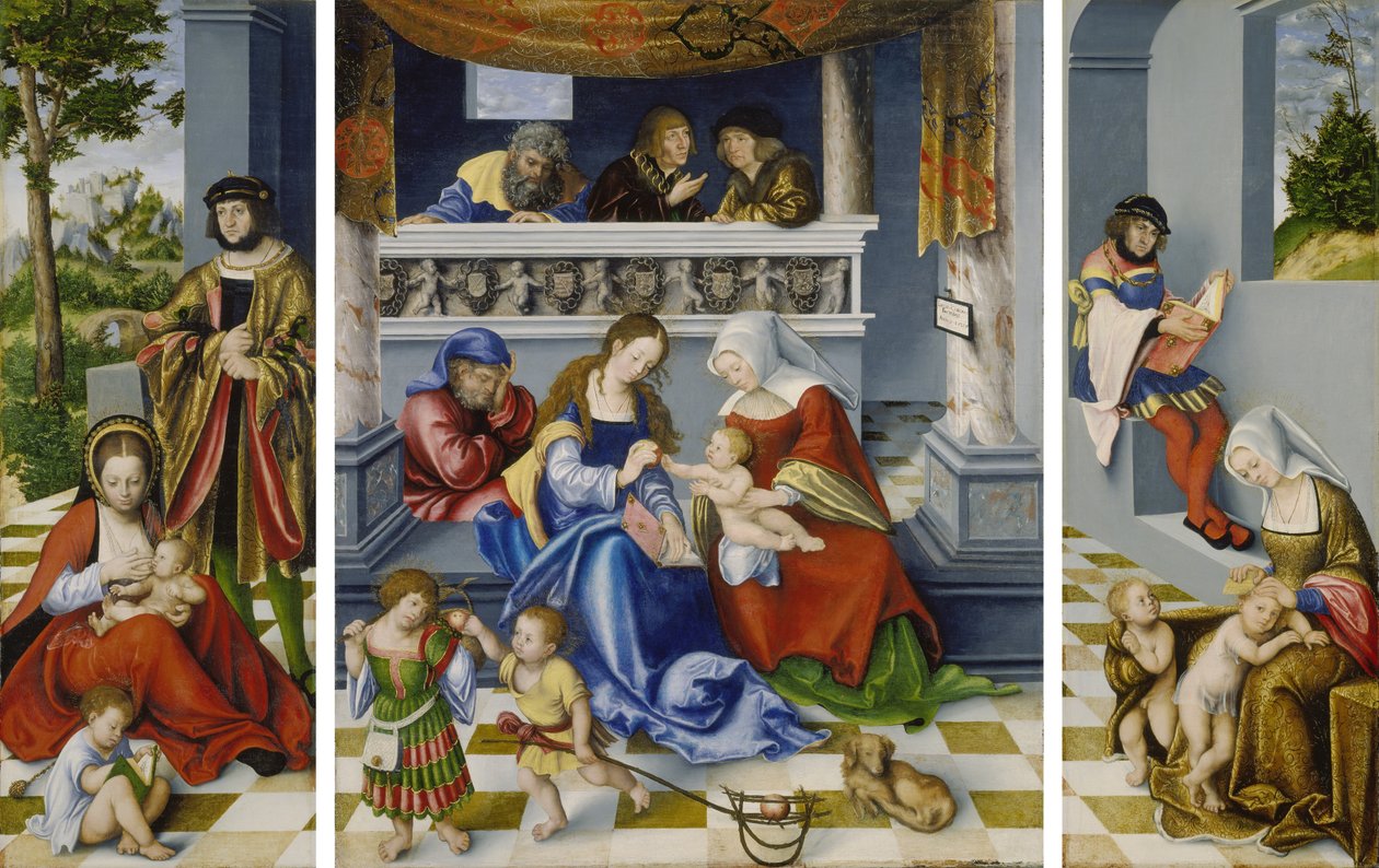 Altar de Torgau de Lucas Cranach the Elder