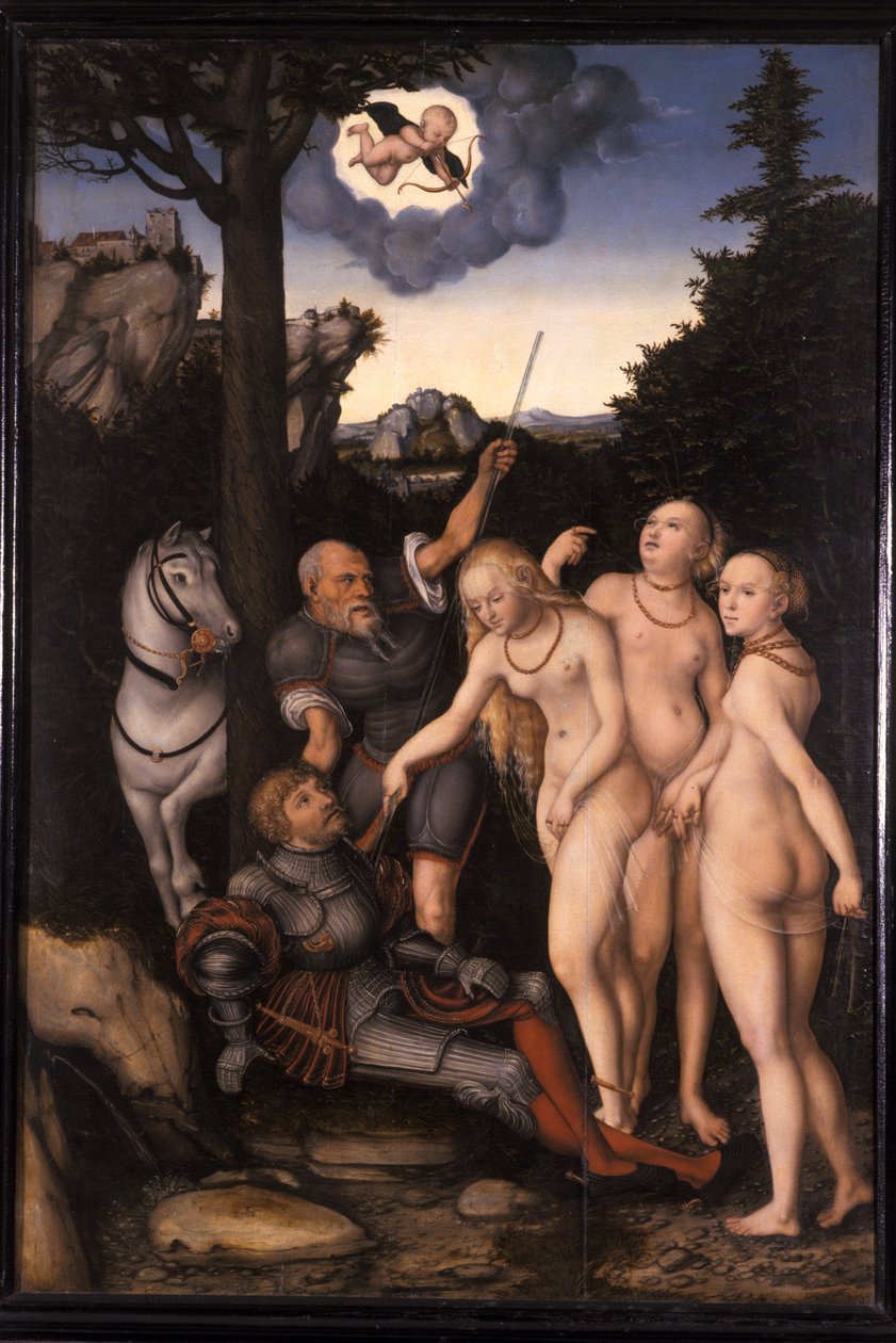 El juicio de Paris de Lucas Cranach the Elder