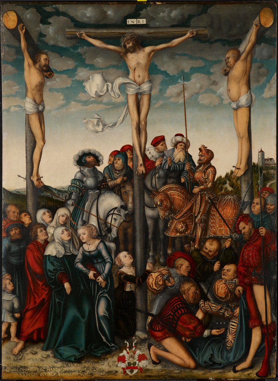 Crucifixión de Lucas Cranach the Elder