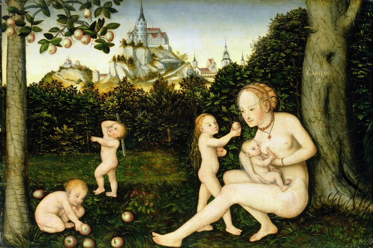 Caridad de Lucas Cranach the Younger