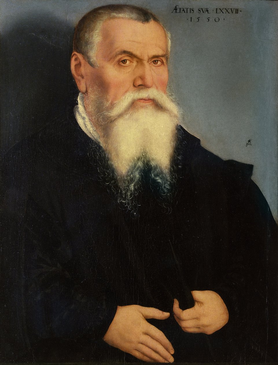 Retrato de Lucas Cranach el Viejo (1472-1553) 1550 de Lucas Cranach the Younger