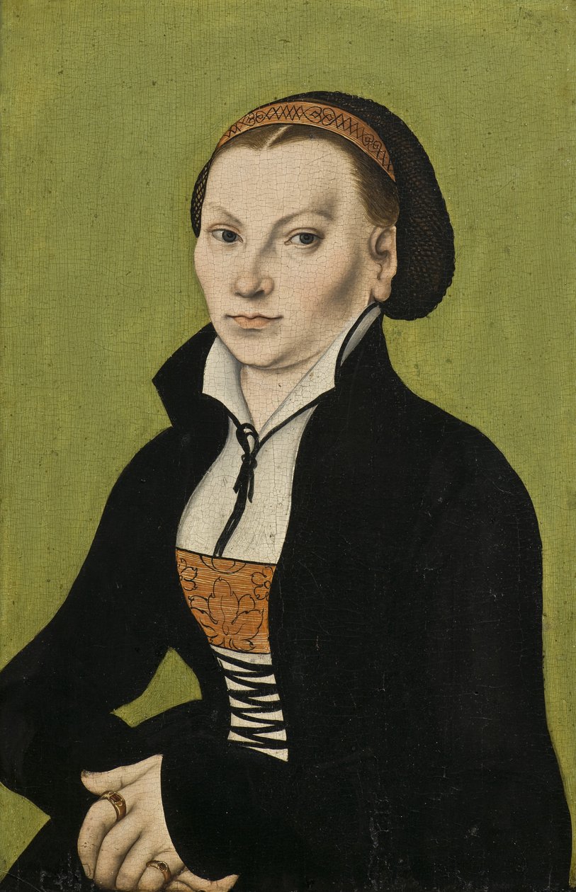 Catalina de Bora, 1527 de Lucas Cranach the Elder