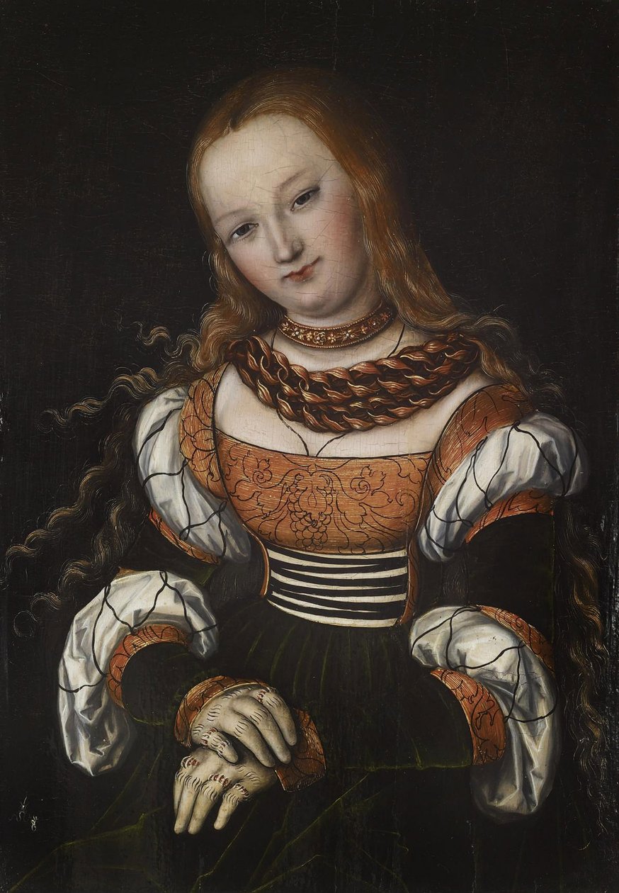 María Magdalena, c.1525 de Lucas Cranach the Elder