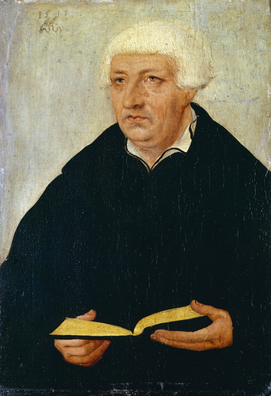 Retrato de Johannes Bugenhagen de Lucas Cranach