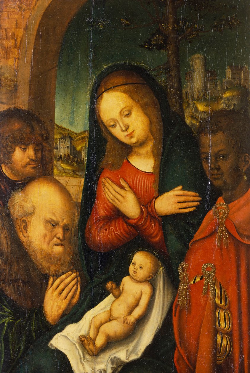 La Adoración de los Reyes de Lucas Cranach