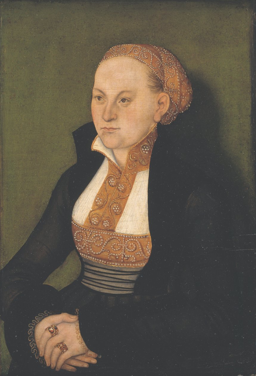 Retrato de una dama de Lucas Cranach d.Æ.