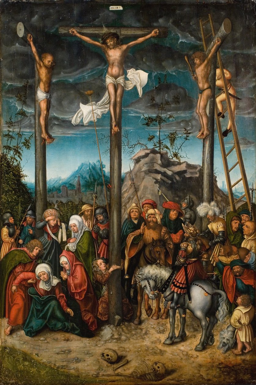 La Crucifixión de Lucas Cranach d.Æ.