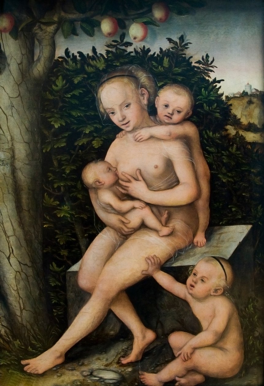 Cáritas de Lucas Cranach the Elder