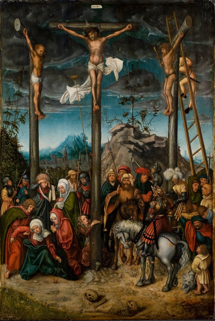 Crucifixión de Lucas Cranach the Elder