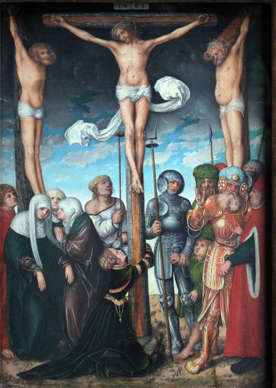 Crucifixión de Lucas Cranach the Elder