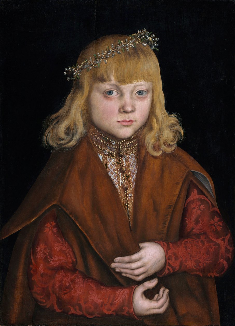 Un príncipe sajón de Lucas Cranach the Elder