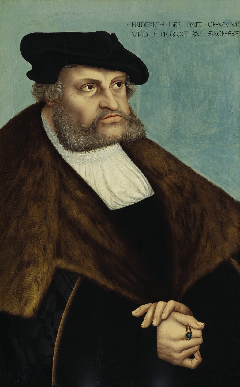Elector Federico el Sabio de Lucas Cranach the Elder