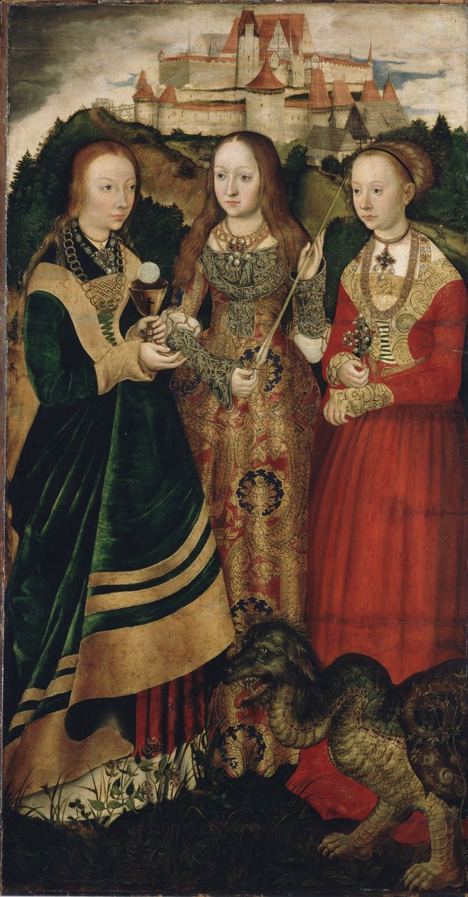 Altar de Santa Catalina de Lucas Cranach the Elder