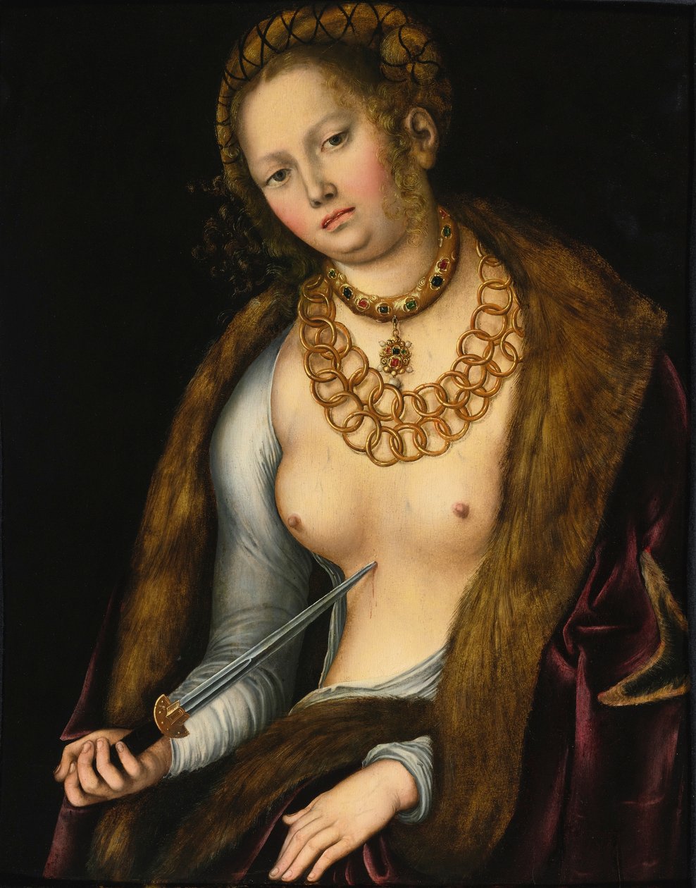 Lucrecia de Lucas Cranach the Elder