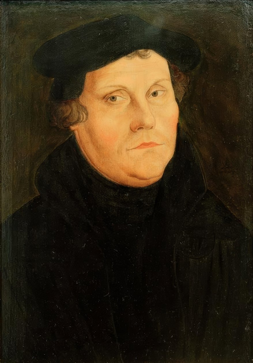 Martín Lutero de Lucas Cranach the Elder