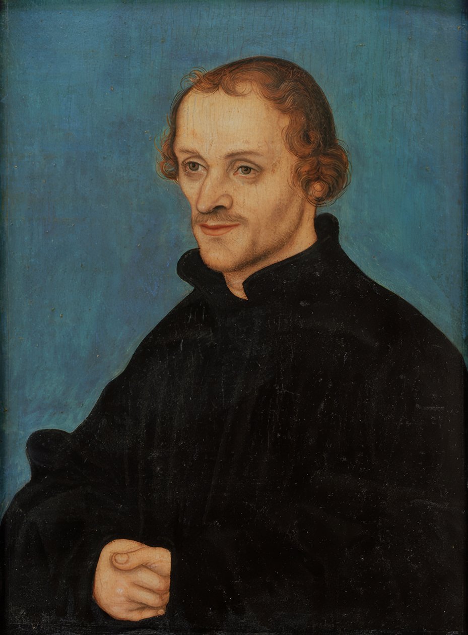 Felipe Melanchthon de Lucas Cranach the Elder