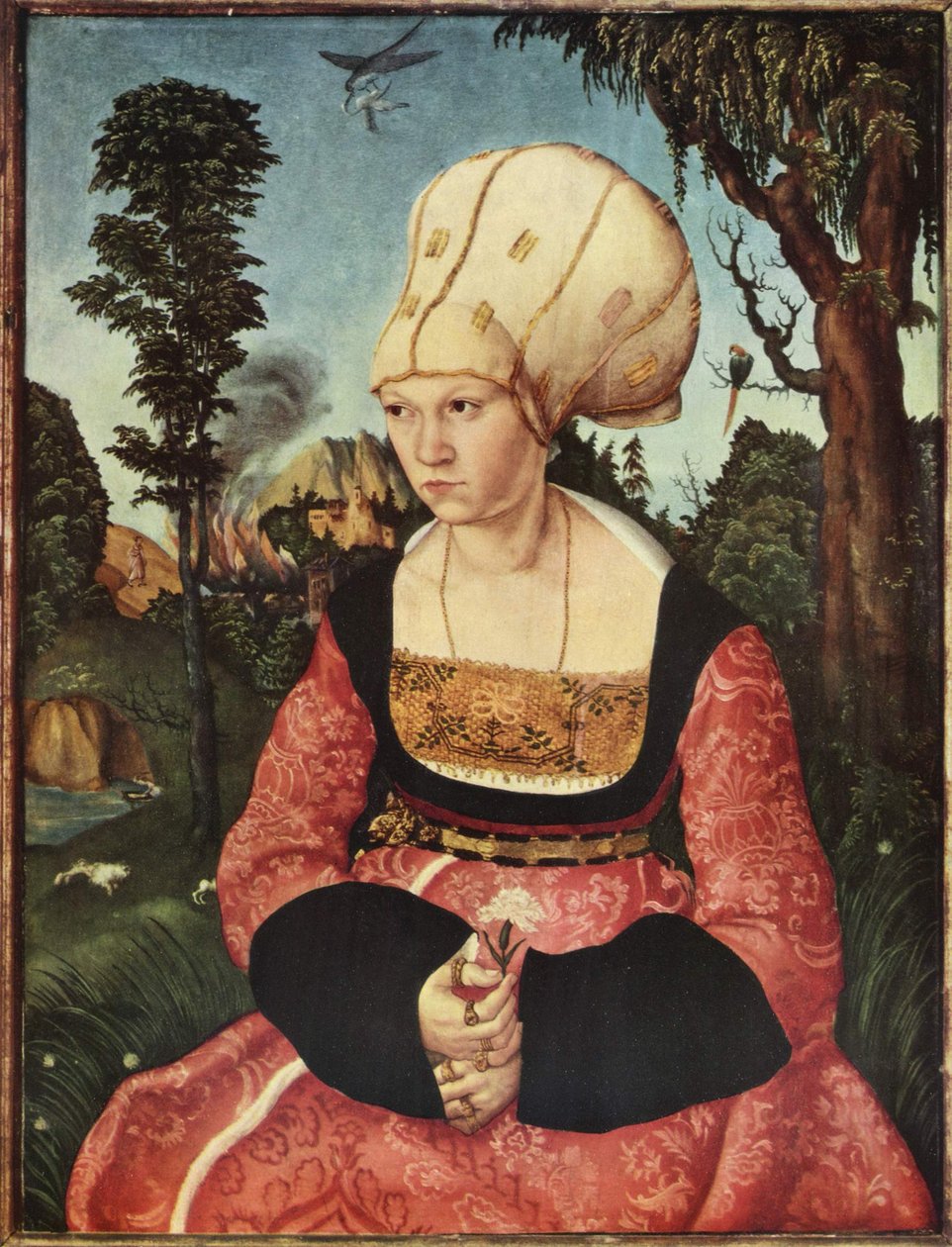 Retrato de Anna Cuspinian de Lucas Cranach the Elder