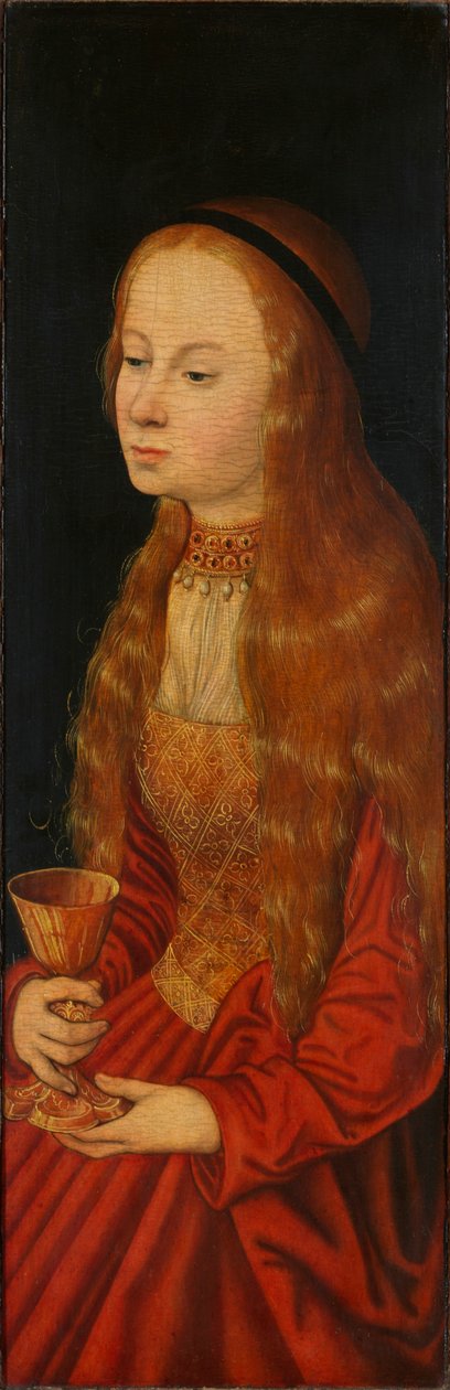 Santa Bárbara, principios del siglo XVI de Lucas Cranach the Elder